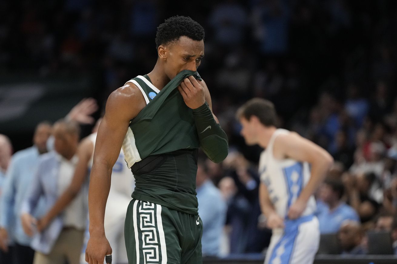 NCAA Basketball: NCAA Tournament Second Round-Michigan State vs North Carolina