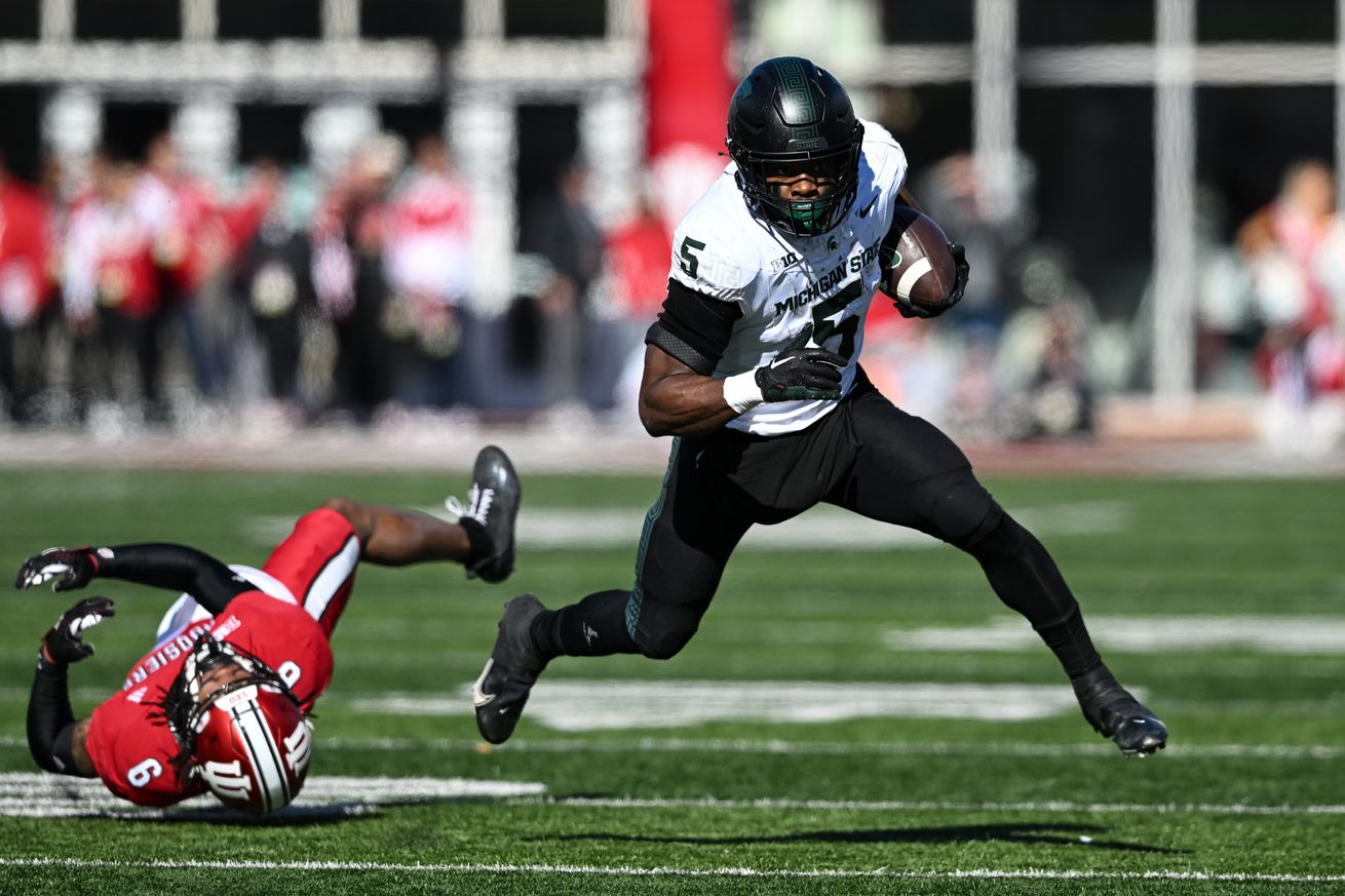 COLLEGE FOOTBALL: NOV 18 Michigan State at Indiana