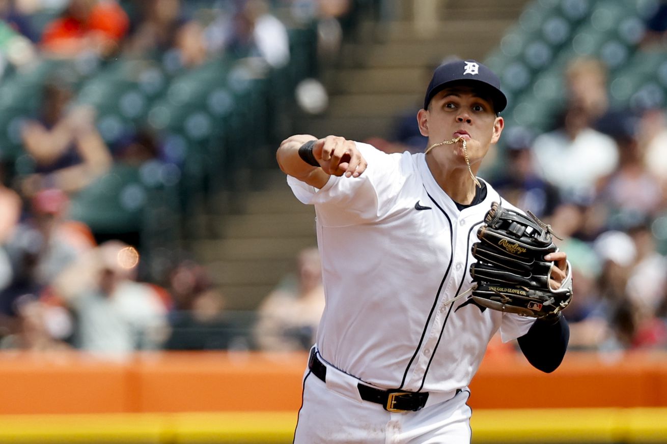 MLB: Cleveland Guardians at Detroit Tigers