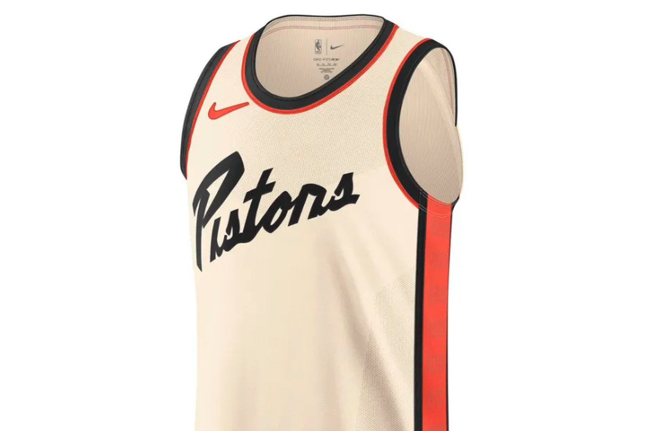 Detroit Pistons City Edition Jersey for 2024-25 season