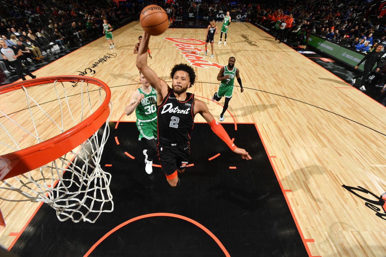 Boston Celtics v Detroit Pistons