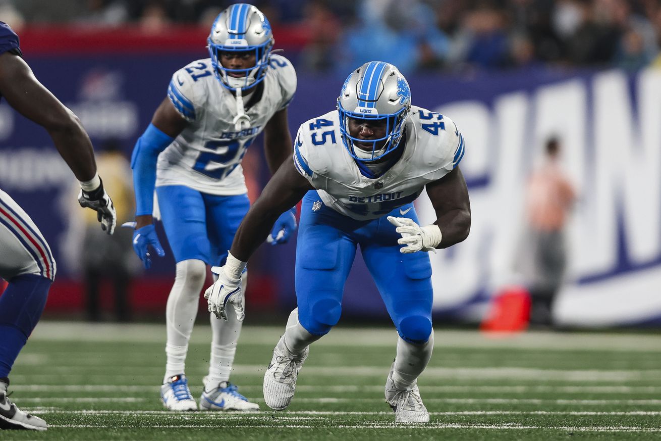 Detriot Lions v New York Giants