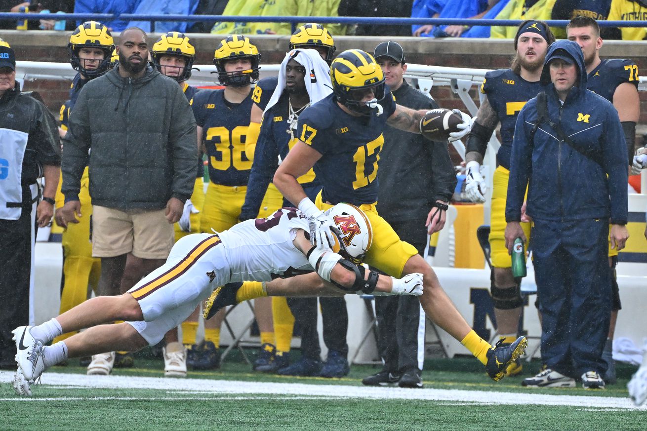 COLLEGE FOOTBALL: SEP 28 Minnesota at Michigan