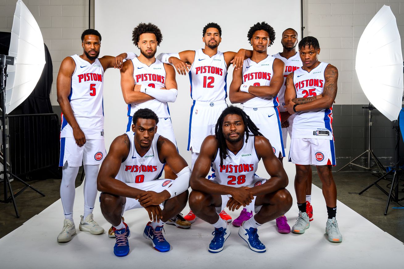 2024-25 Detroit Pistons Media Day