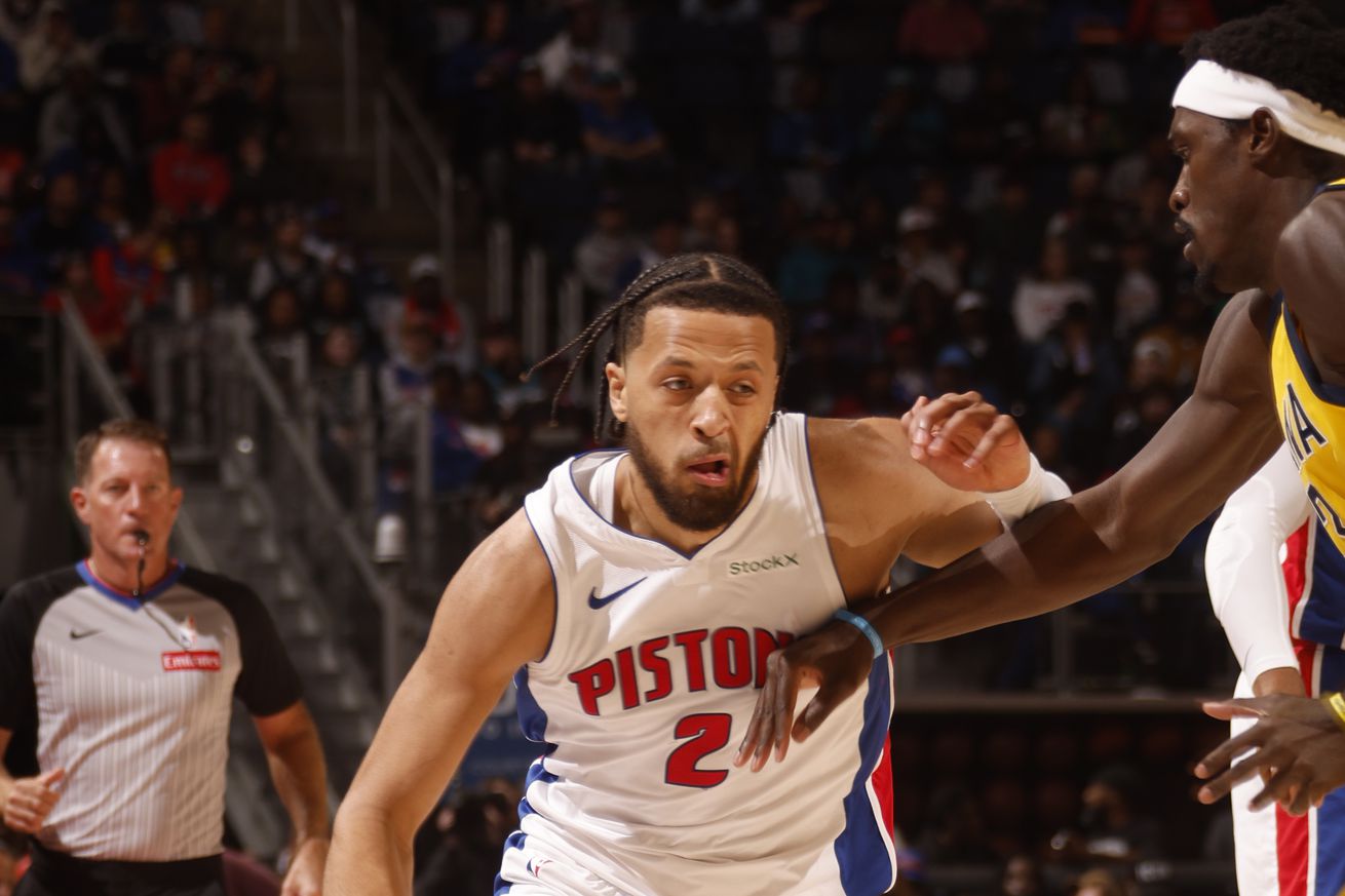 Indianna Pacers v Detroit Pistons