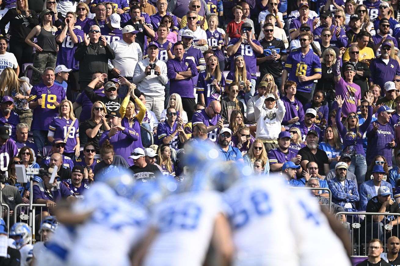 Detroit Lions v Minnesota Vikings
