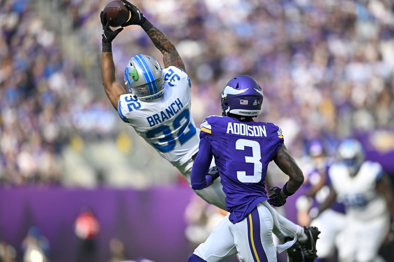 Detroit Lions v Minnesota Vikings