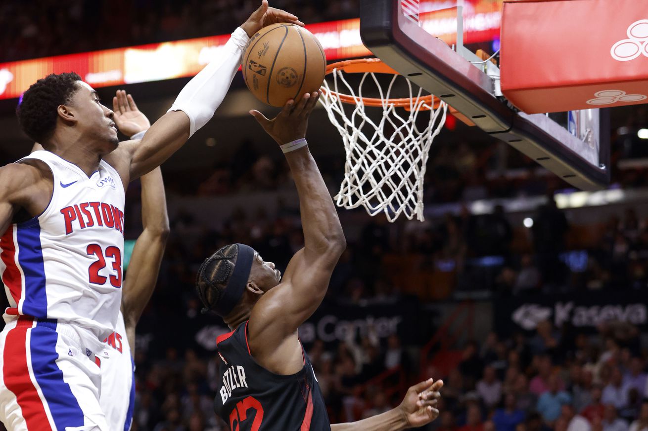 NBA: Detroit Pistons at Miami Heat