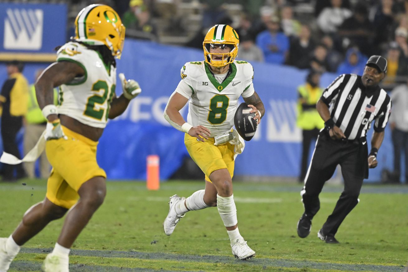 NCAA Football: Oregon at UCLA