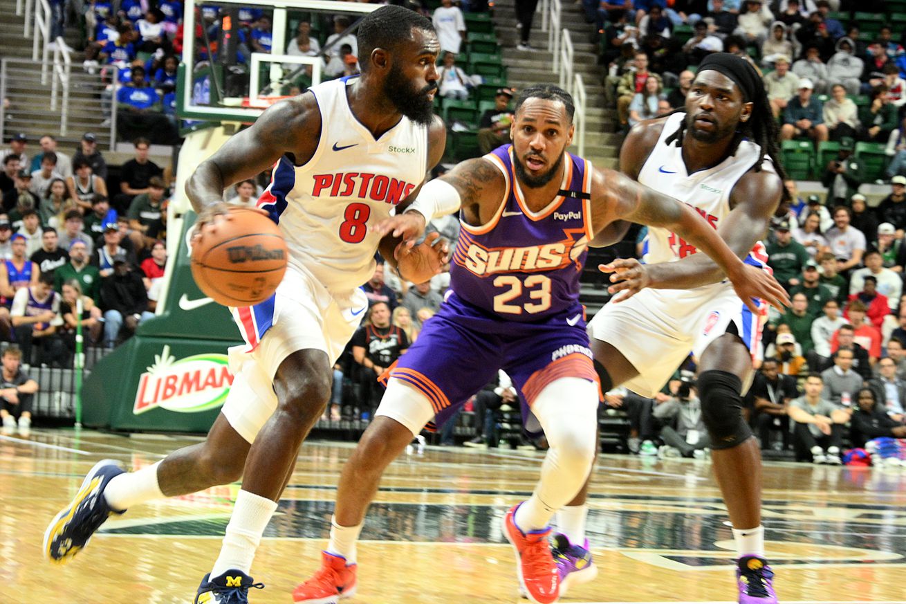 NBA: Preseason-Phoenix Suns at Detroit Pistons