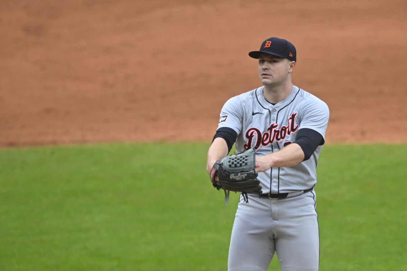 MLB: ALDS-Detroit Tigers at Cleveland Guardians