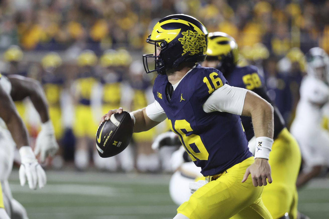 NCAA Football: Michigan State at Michigan
