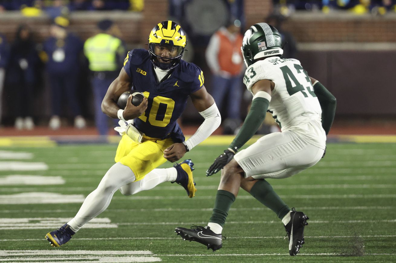 NCAA Football: Michigan State at Michigan
