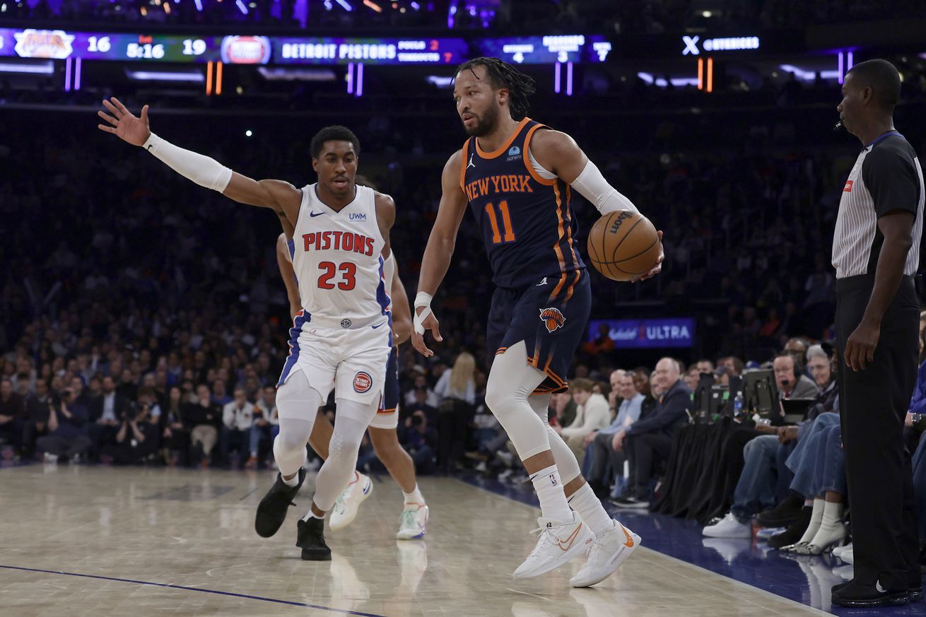 Detroit Pistons v New York Knicks