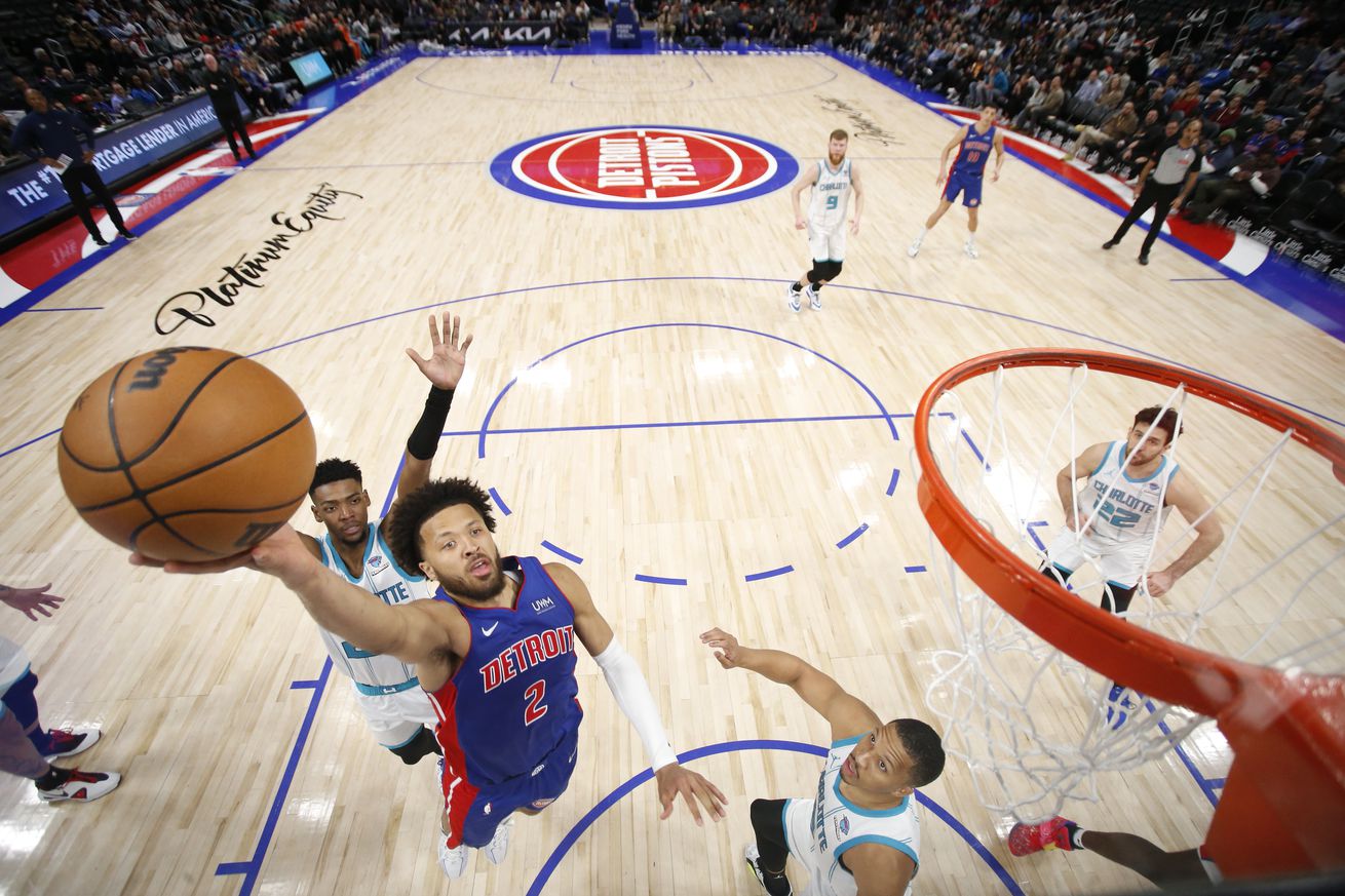Charlotte Hornets v Detroit Pistons