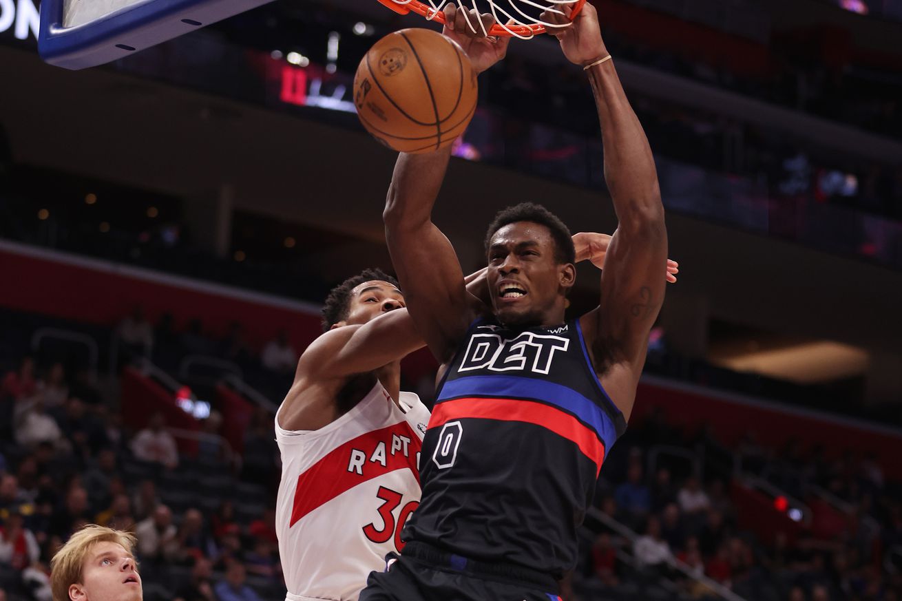 Toronto Raptors v Detroit Pistons