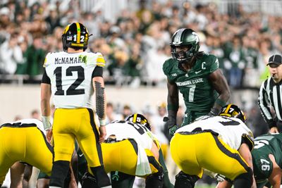 COLLEGE FOOTBALL: OCT 19 Iowa at Michigan State