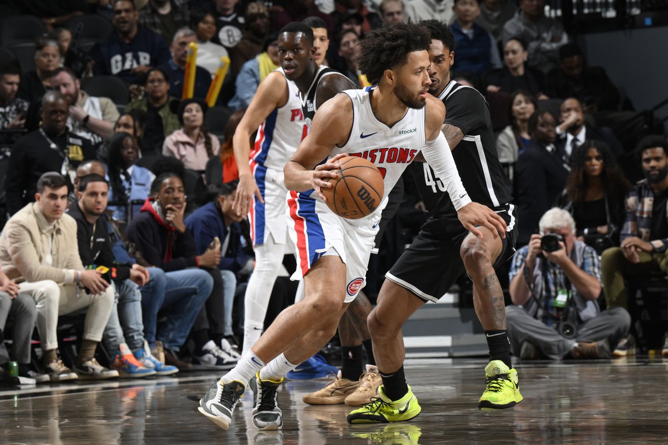 Detroit Pistons v Brooklyn Nets