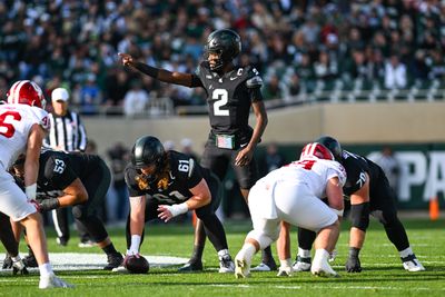 COLLEGE FOOTBALL: NOV 02 Indiana at Michigan State