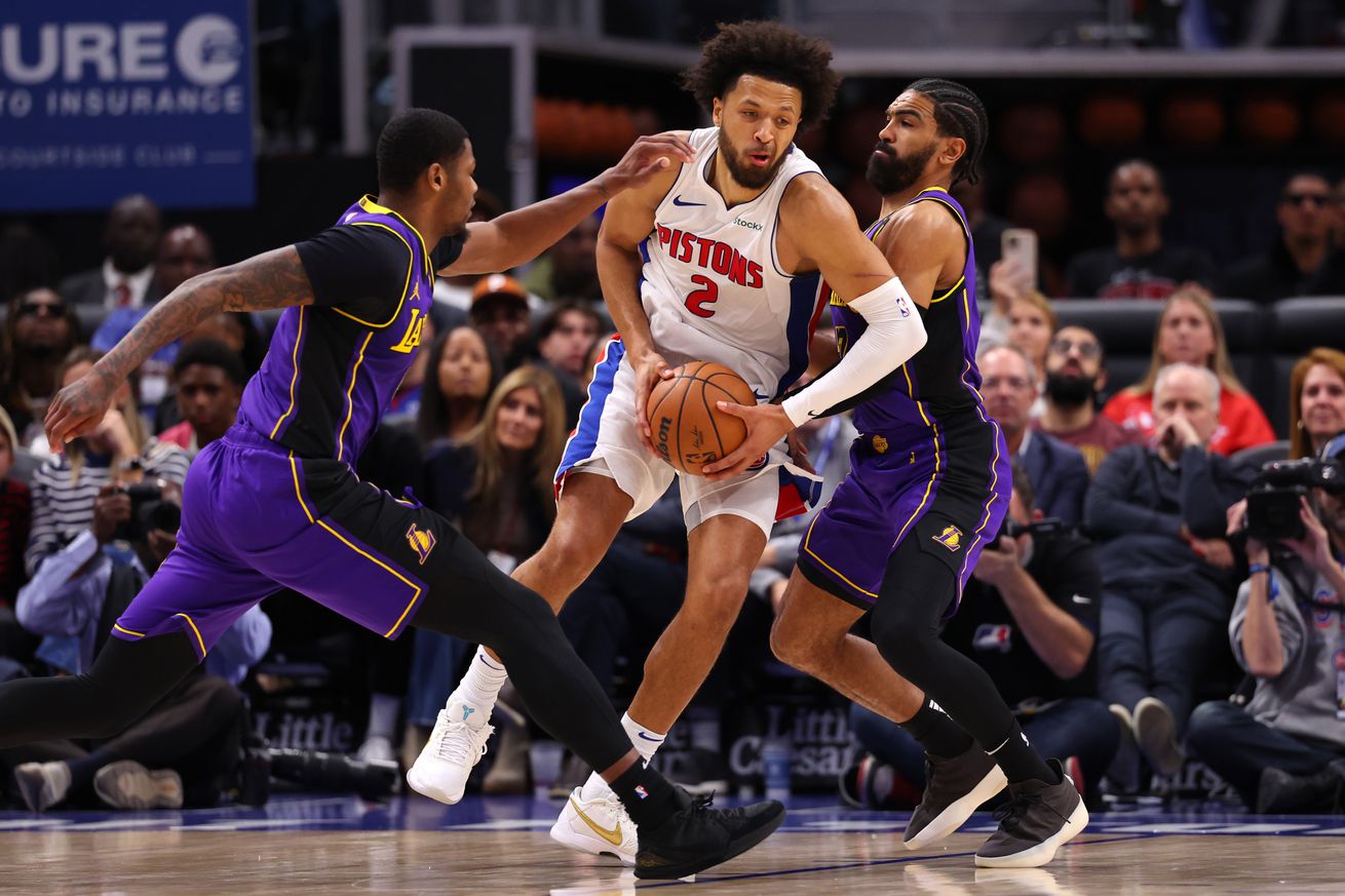 Los Angeles Lakers v Detroit Pistons