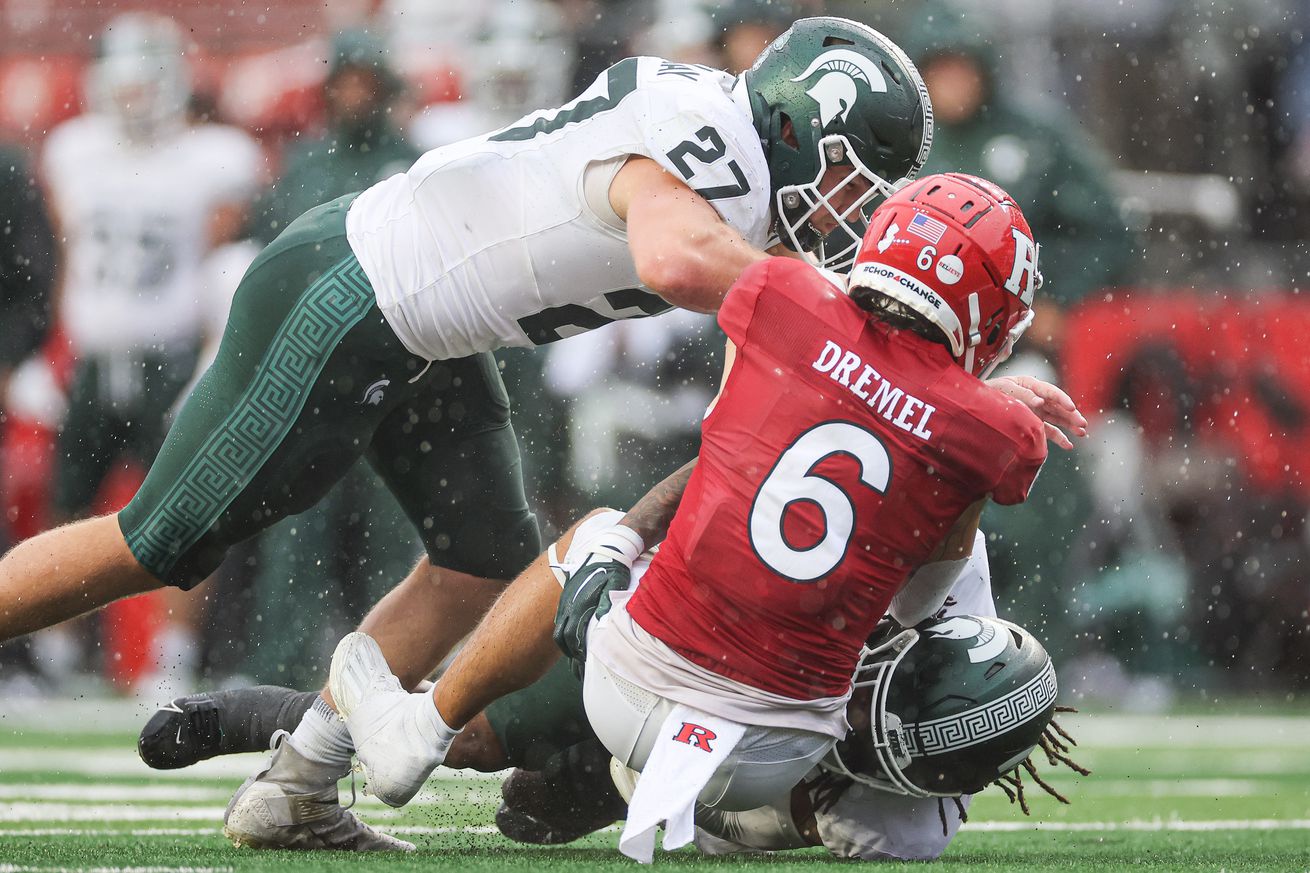 NCAA Football: Michigan State at Rutgers