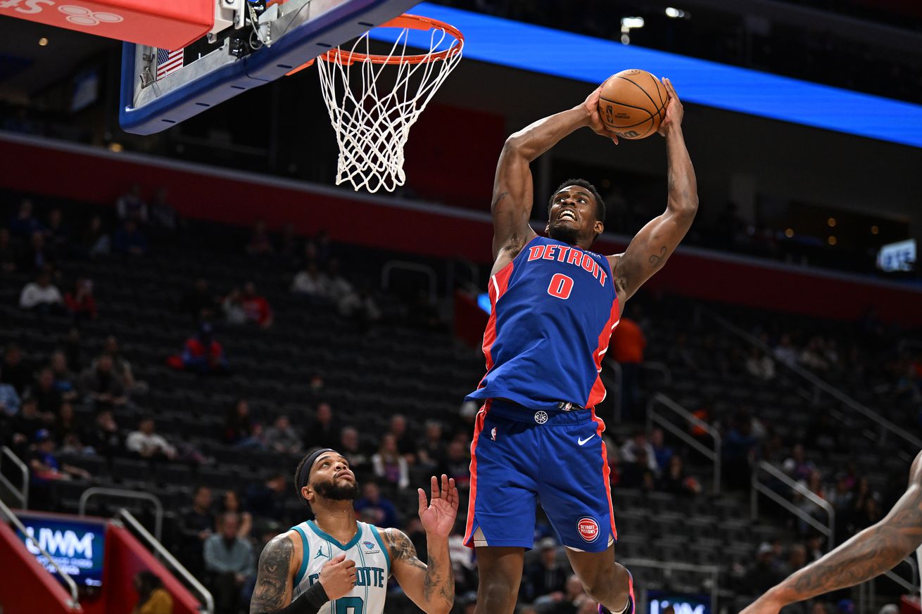 NBA: Charlotte Hornets at Detroit Pistons