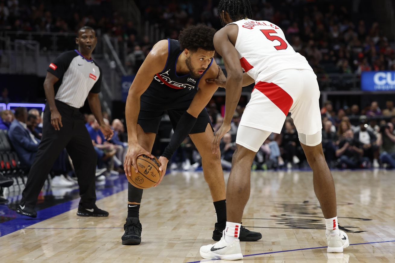 NBA: Toronto Raptors at Detroit Pistons
