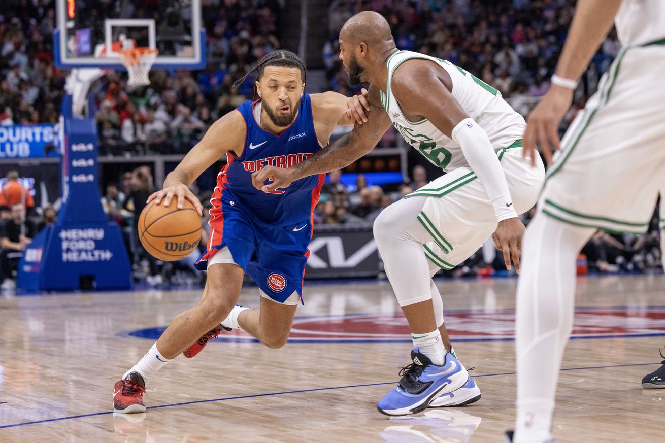 NBA: Boston Celtics at Detroit Pistons
