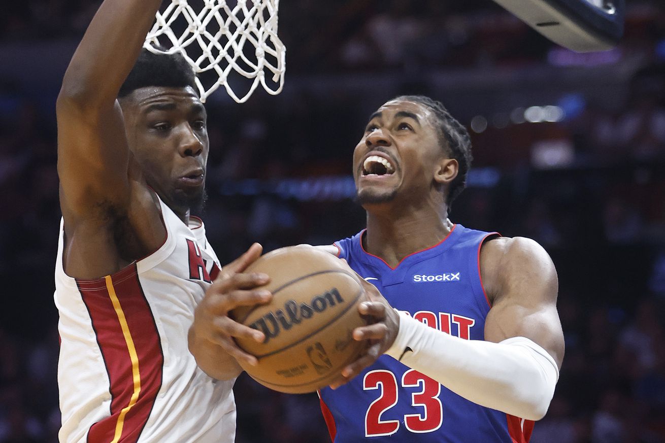 NBA: Detroit Pistons at Miami Heat