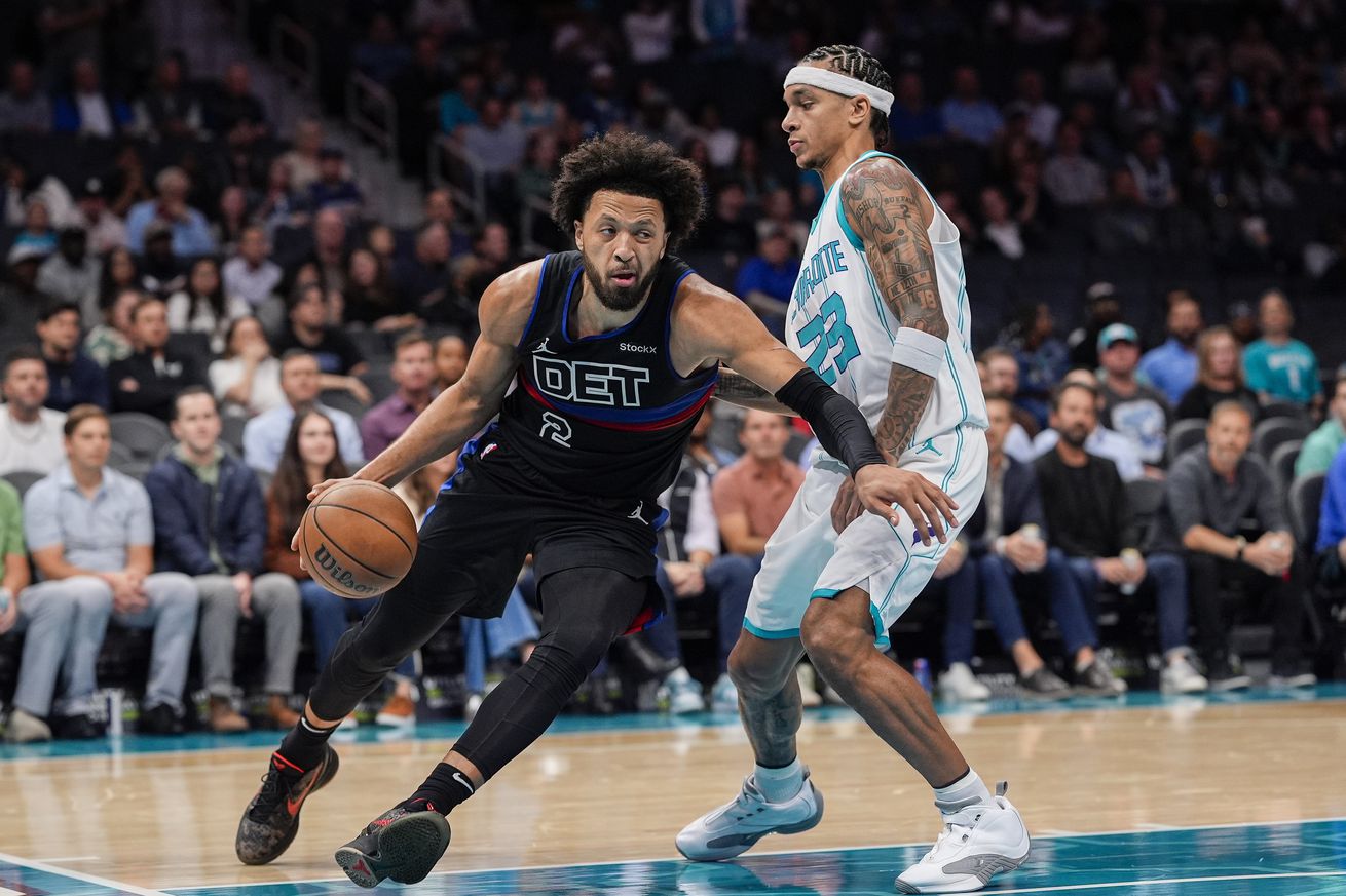 NBA: Detroit Pistons at Charlotte Hornets
