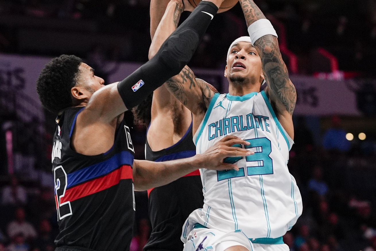 NBA: Detroit Pistons at Charlotte Hornets