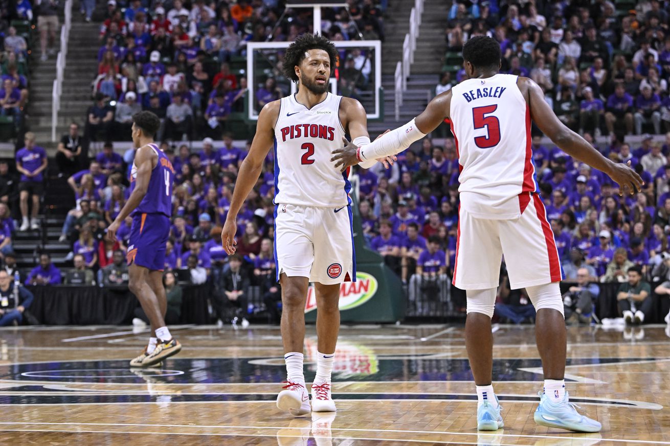 Phoenix Suns v Detroit Pistons