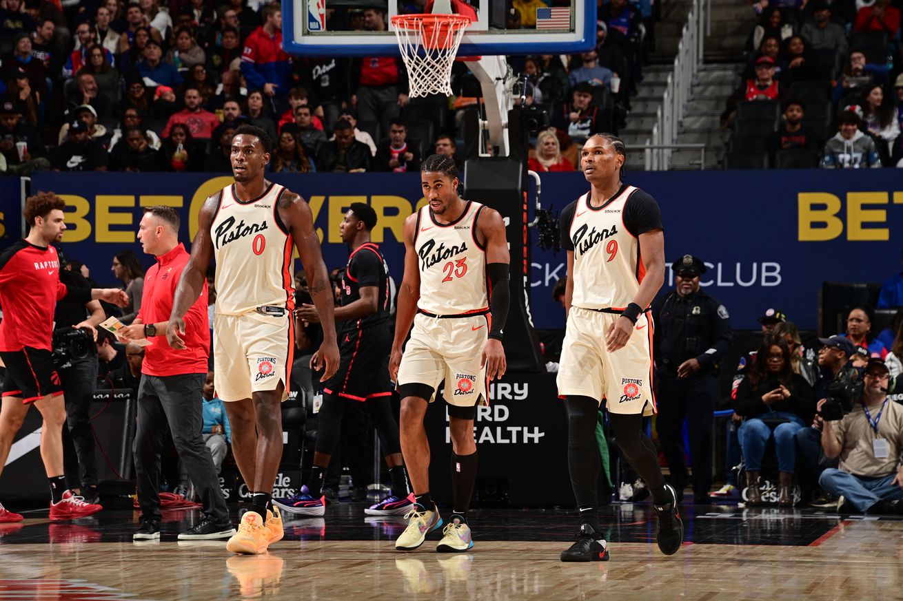 Toronto Raptors v Detroit Pistons