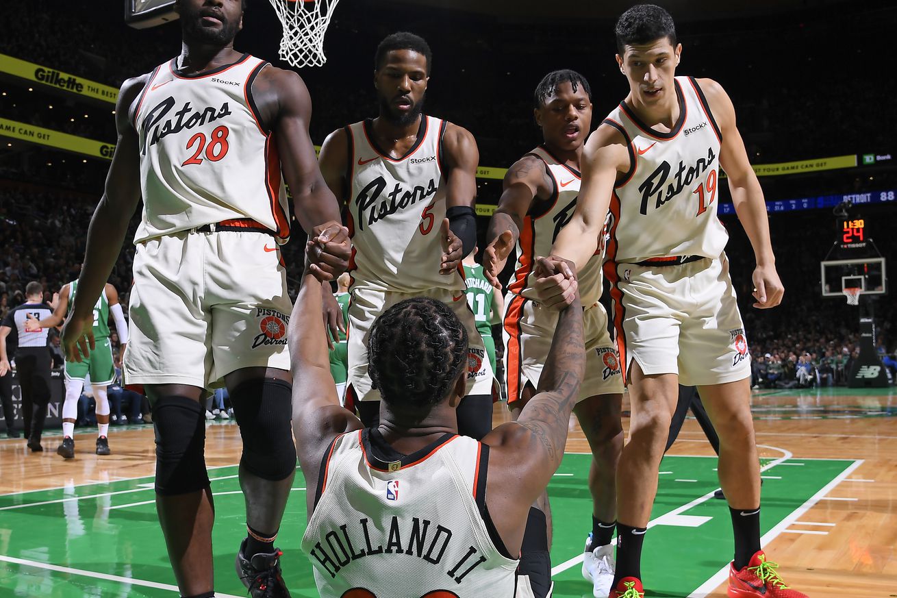 Detroit Pistons v Boston Celtics
