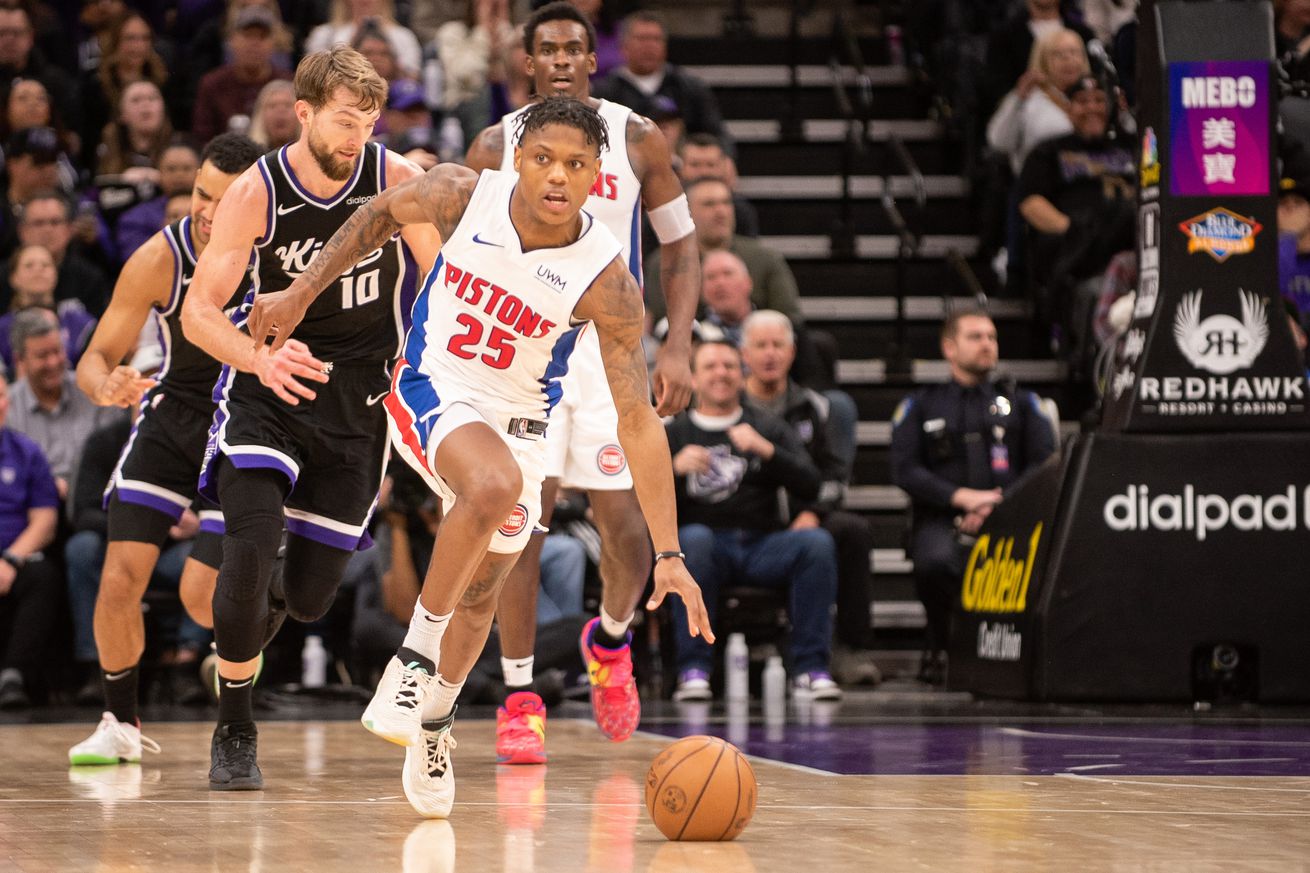 NBA: Detroit Pistons at Sacramento Kings