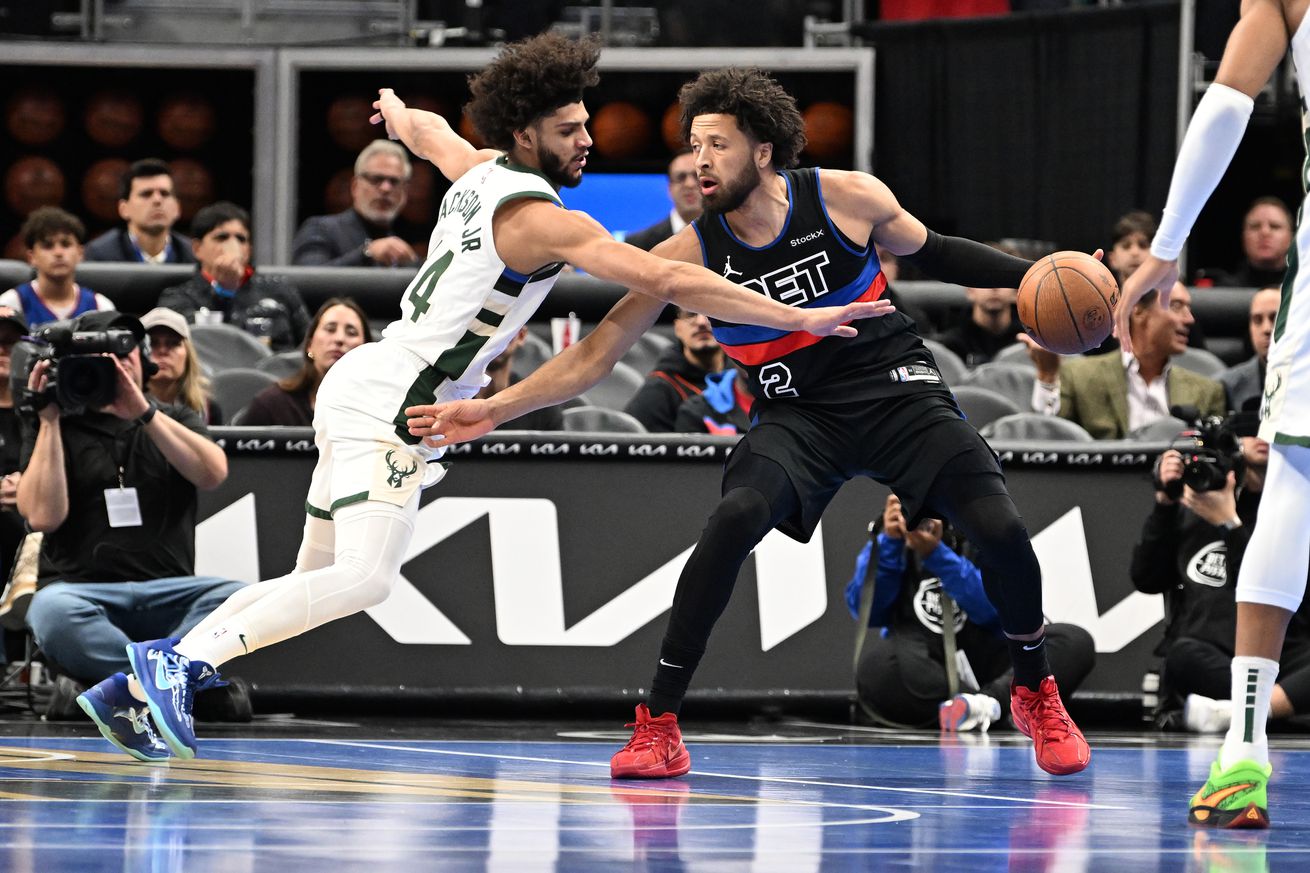 NBA: Milwaukee Bucks at Detroit Pistons