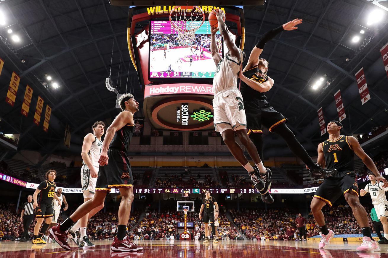 NCAA Basketball: Michigan State at Minnesota