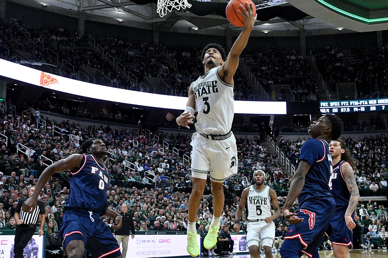 NCAA Basketball: Florida Atlantic at Michigan State