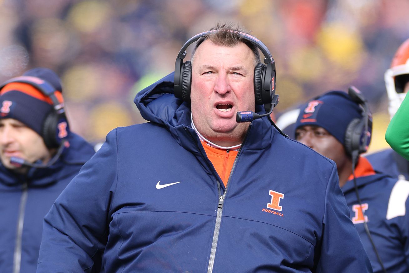 COLLEGE FOOTBALL NOV 19 Illinois at Michigan