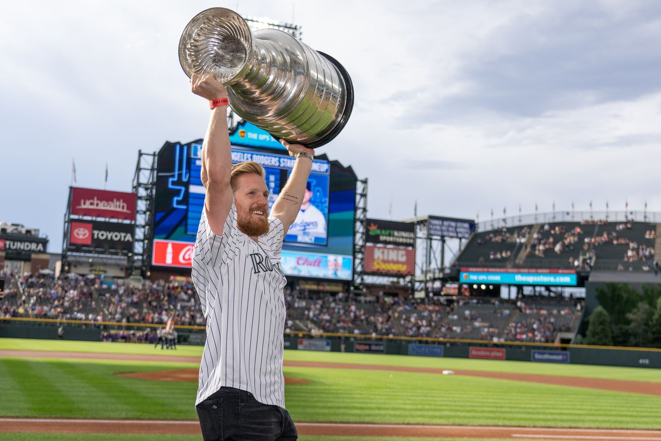 Los Angeles Dodgers v Colorado Rockies
