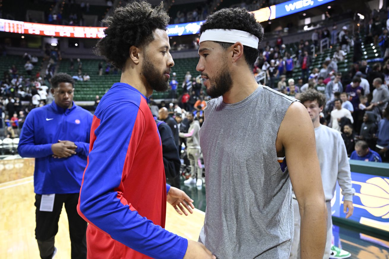 Phoenix Suns v Detroit Pistons