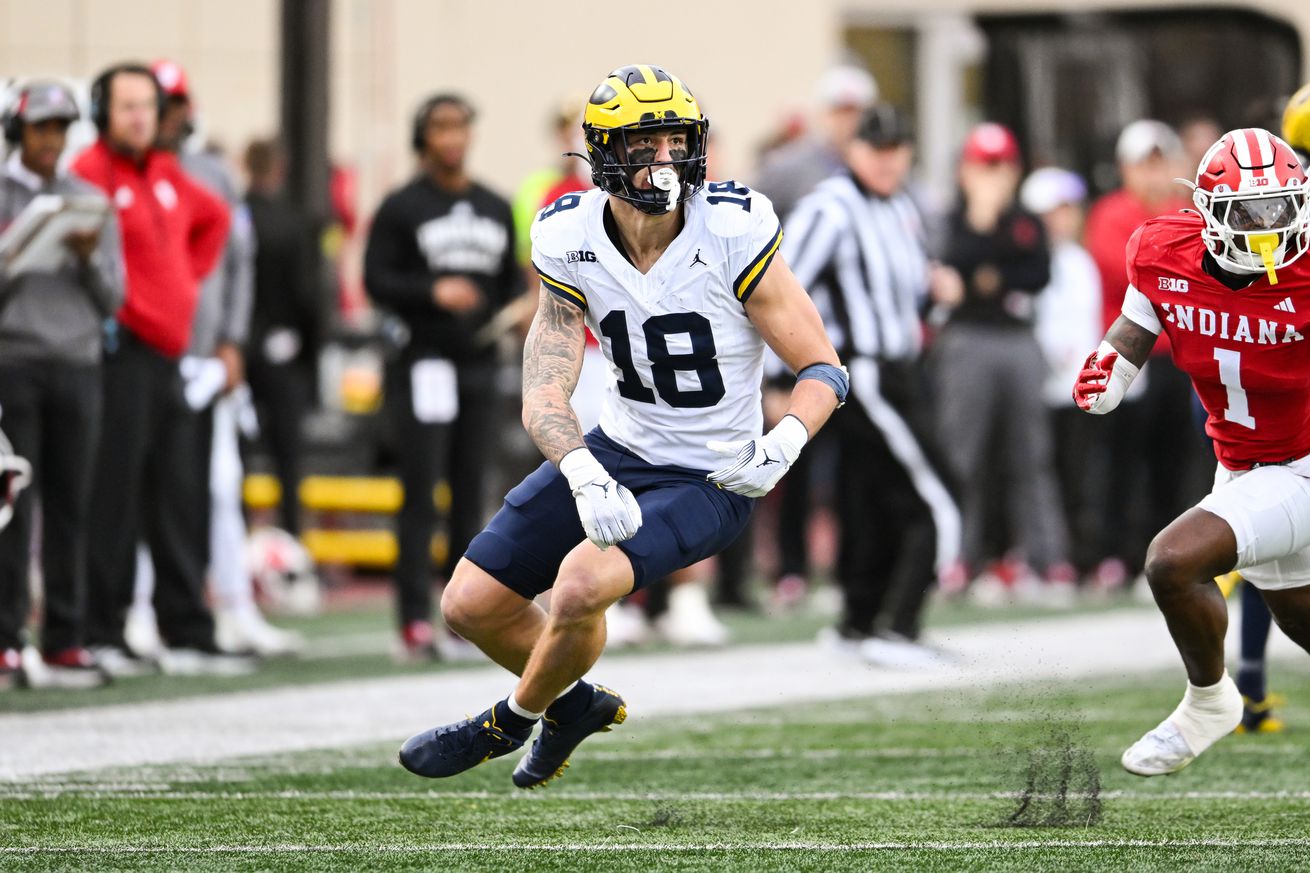 COLLEGE FOOTBALL: NOV 09 Michigan at Indiana