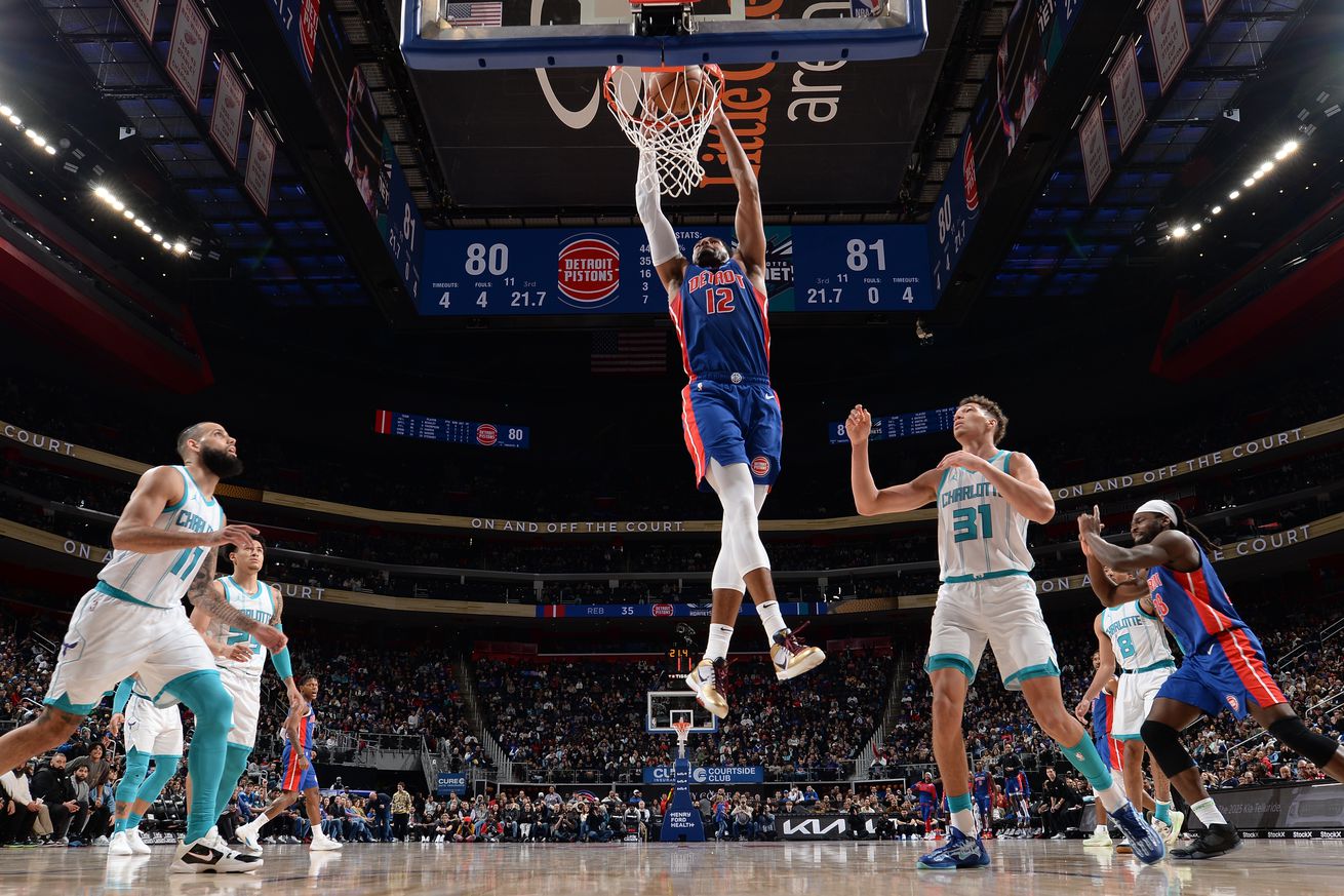 Charlotte Hornets v Detroit Pistons