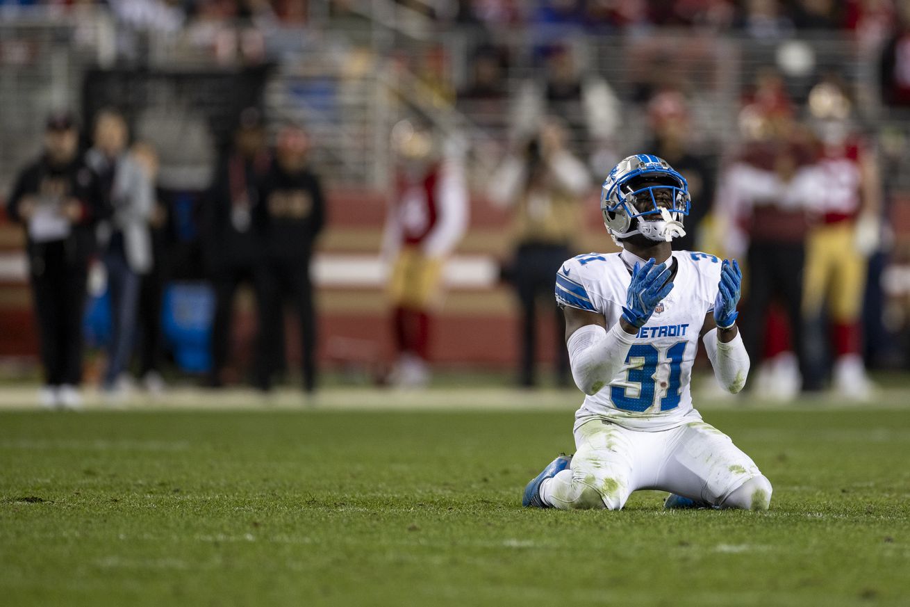Detroit Lions v San Francisco 49ers