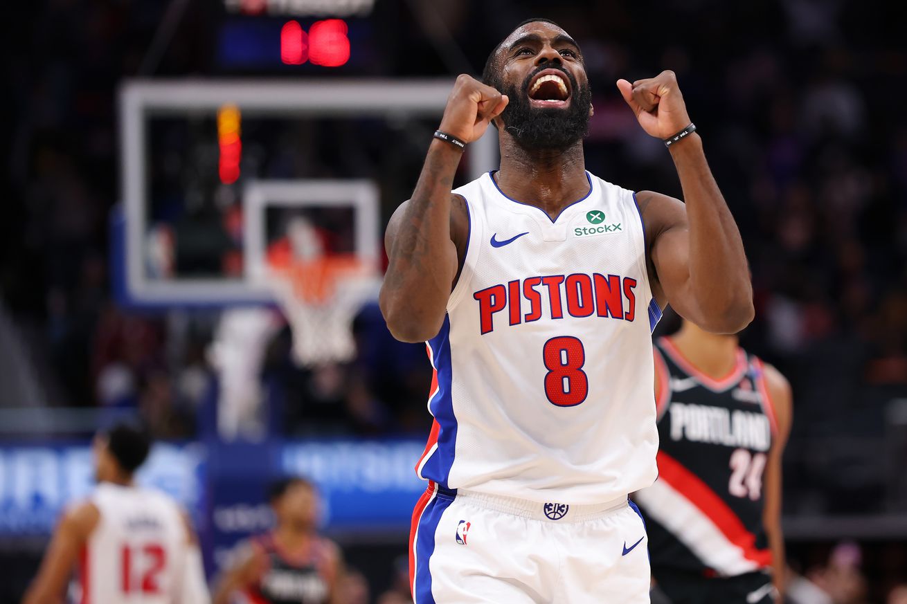 Portland Trail Blazers v Detroit Pistons