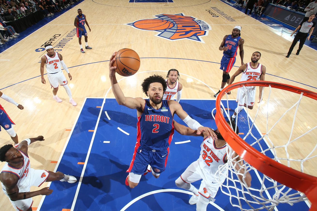 Detroit Pistons v New York Knicks