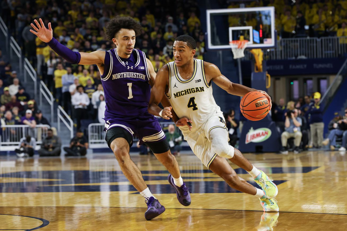 COLLEGE BASKETBALL: JAN 19 Northwestern at Michigan
