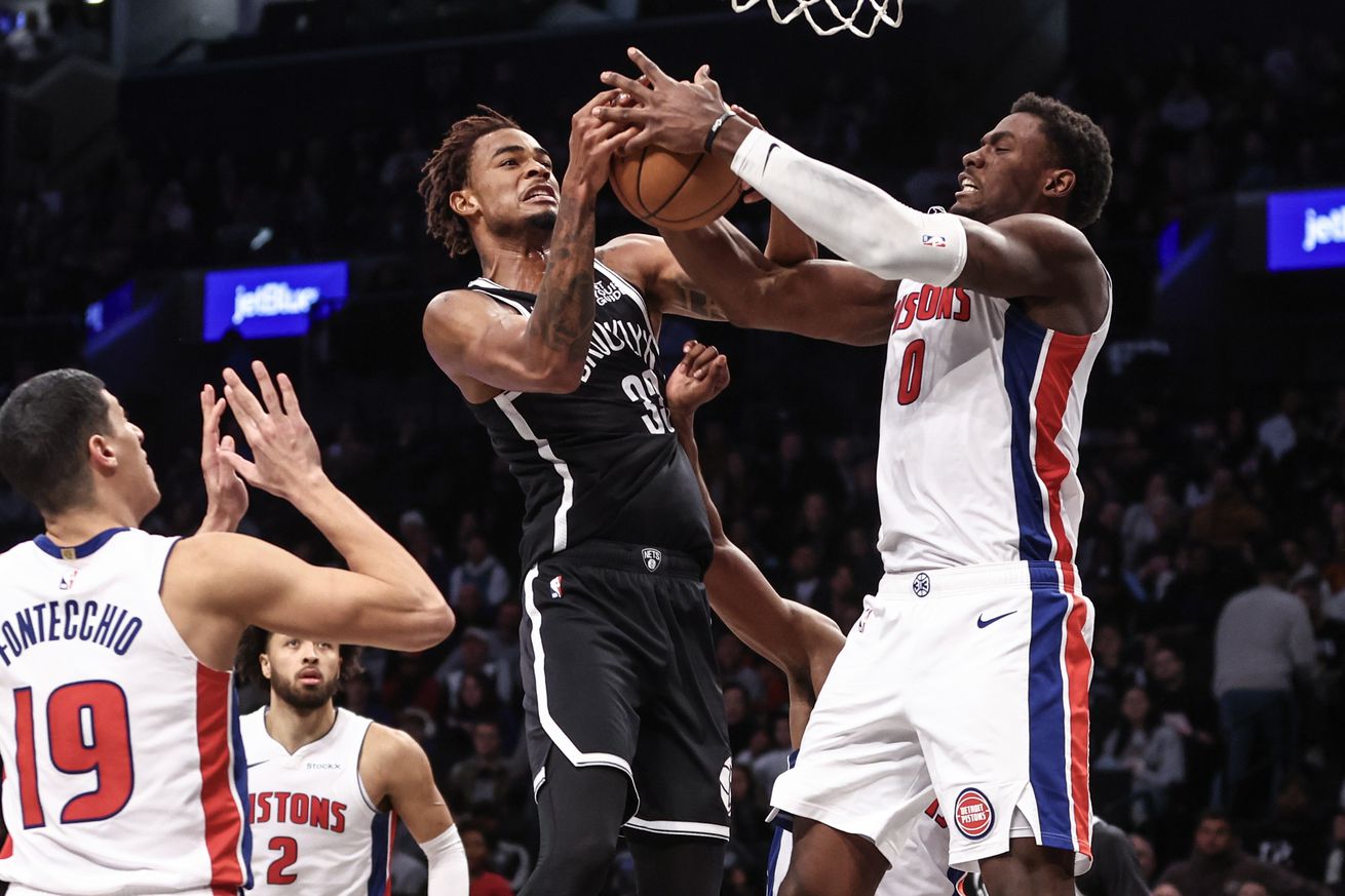 NBA: Detroit Pistons at Brooklyn Nets