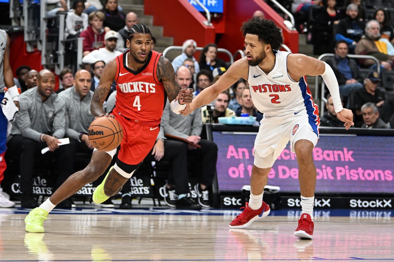 NBA: Houston Rockets at Detroit Pistons