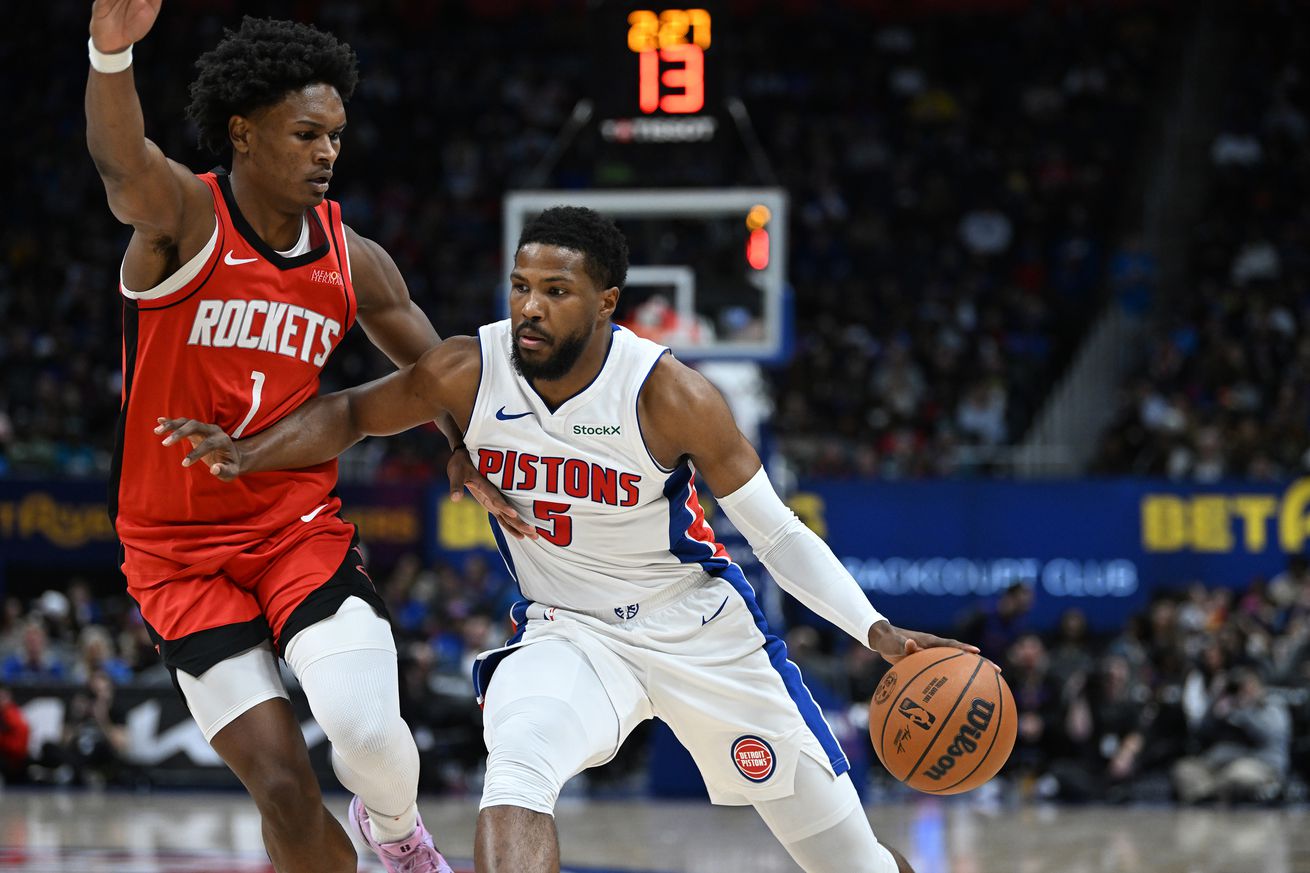 NBA: Houston Rockets at Detroit Pistons